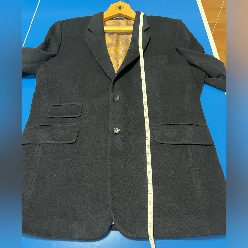 Sam’s Tailor Handmade 100% Cashmere Sport Coat. Size XL. Pristine Condition
